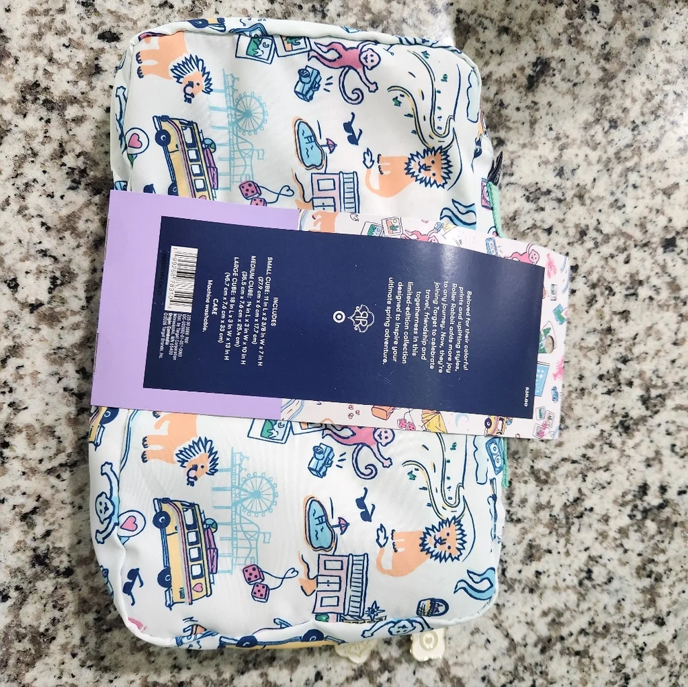 Roller Rabbit × Target Multicolor Packing Cube Set - Picture 3 of 6